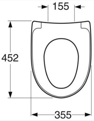 Gustavsberg Nautic toiletsæde m/softclose og quick release - hvid Gustavsberg Nautic toiletsæde m/softclose og quick release - hvid