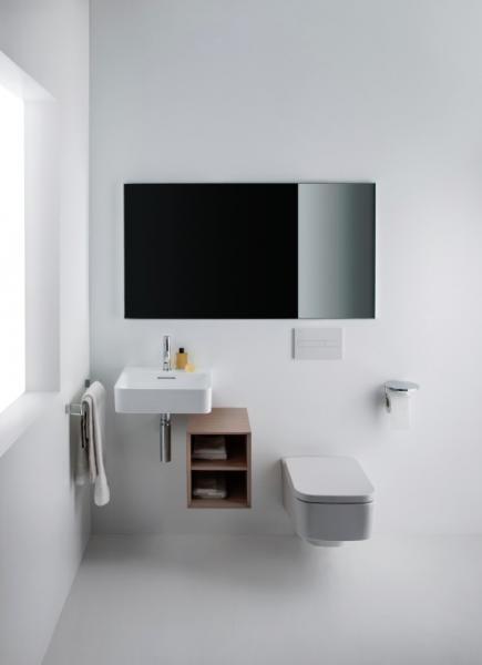 Laufen Val compact 45 håndvask t/væg eller møbel - 1 hanehul - LCC Laufen Val compact 45 håndvask t/væg eller møbel - 1 hanehul - LCC