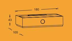 Lutec Fadi Solar udendørs væglampe m/solceller og sensor - Mat sort Lutec Fadi Solar udendørs væglampe m/solceller og sensor - Mat sort