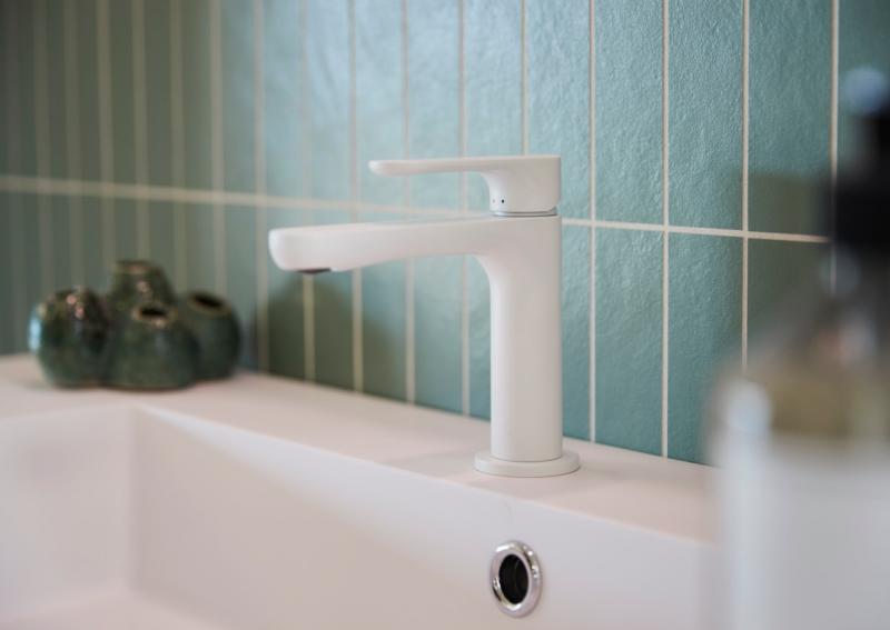 Cassøe Newform Linfa 2 håndvaskarmatur - Mat hvid