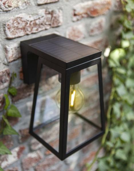 Lutec Solar Fia udendørslampe til væg m/solceller