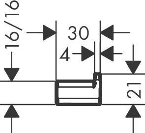 hansgrohe Tecturis S vandhane m/CoolStart, bundventil og tilbehør - Krom hansgrohe Tecturis S vandhane m/CoolStart, bundventil og tilbehør - Krom