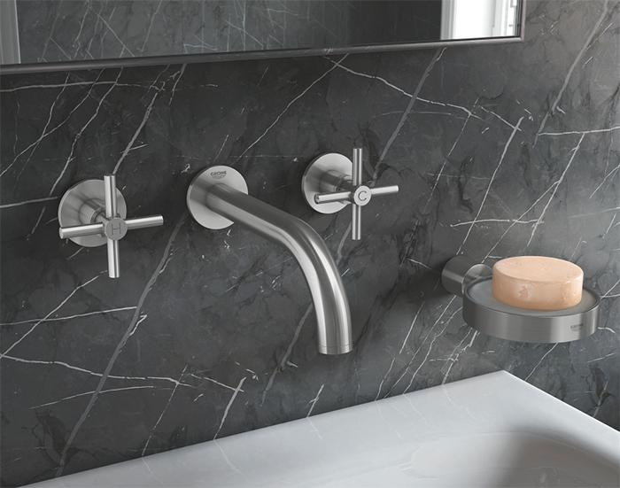 Grohe Atrio armatur til indbygning i væg - Krom Grohe Atrio armatur til indbygning i væg - Krom