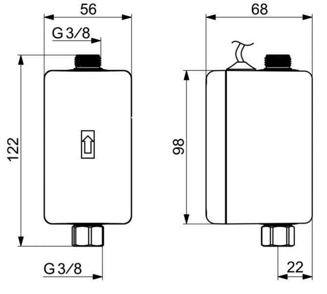 Oras Electra 205200Z-18 selvforsynende Power Unit