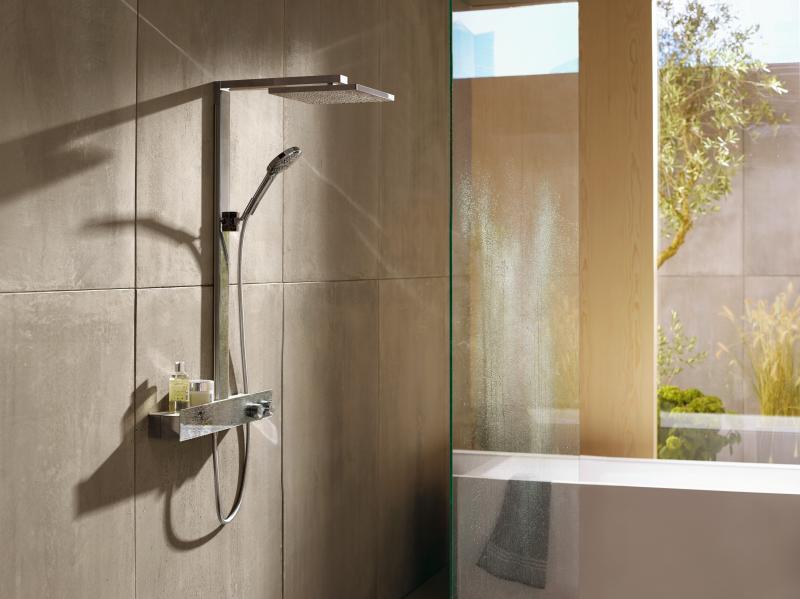 Hansgrohe Raindance E 300 Showerpipe 600 ST - EcoSmart Hansgrohe Raindance E 300 Showerpipe 600 ST - EcoSmart
