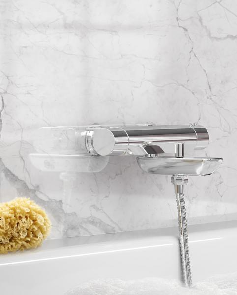 Gustavsberg Estetic Badekarshane - Krom Gustavsberg Estetic Badekarshane - Krom