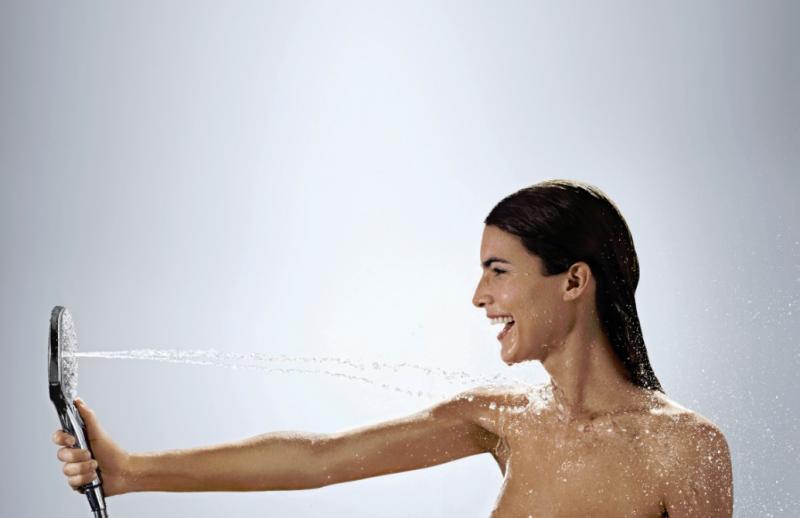 Hansgrohe Raindance Select E120 3jet brusesæt 65 cm krom Hansgrohe Raindance Select E120 3jet brusesæt 65 cm krom