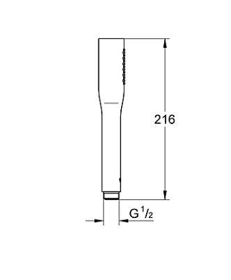 Grohe Euphoria Cosmopolitan stick håndbruser - Krom