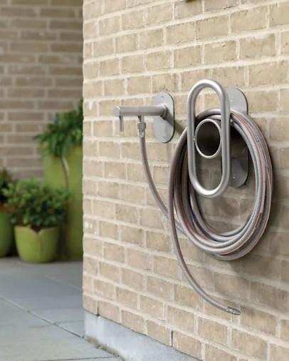 Frostline Duo wall frostfri udendørshane 300-550 mm - Rustfrit stål Frostline Duo wall frostfri udendørshane 300-550 mm - Rustfrit stål