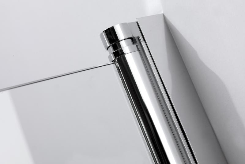 Nortiq brusehjørne 90x90 - Klar glas/krom Nortiq brusehjørne 90x90 - Klar glas/krom