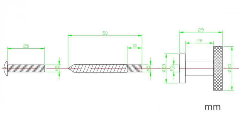 Cassøe Crystal Cut knopgreb eller krog - Børstet gunmetal Cassøe Crystal Cut knopgreb eller krog - Børstet gunmetal