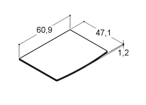 Dansani Vintage 60 Silestone bordplade - Eternal Statuario