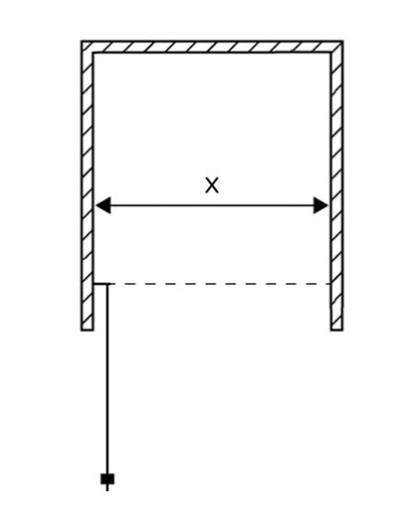 Strømberg Lucca 20 nichedør - Skræddersyet Strømberg Lucca 20 nichedør - Skræddersyet