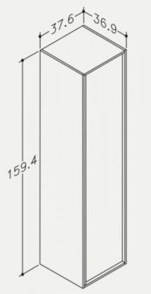 Strømberg Skara højskab - Lys eg Strømberg Skara højskab - Lys eg