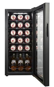 Cavin Northern Collection 53 fritstående ølkøleskab - Sort Cavin Northern Collection 53 fritstående ølkøleskab - Sort