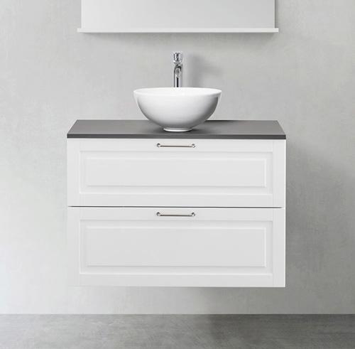 Hafa Grace Compact 80 underskab - Hvid mat rammefront Hafa Grace Compact 80 underskab - Hvid mat rammefront