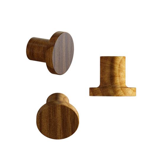 Dansani Natura møbelgreb i træ - Valnød