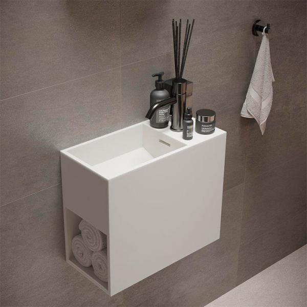 Ideavit Solidwash 45 håndvask t/væg - 1 hanehul