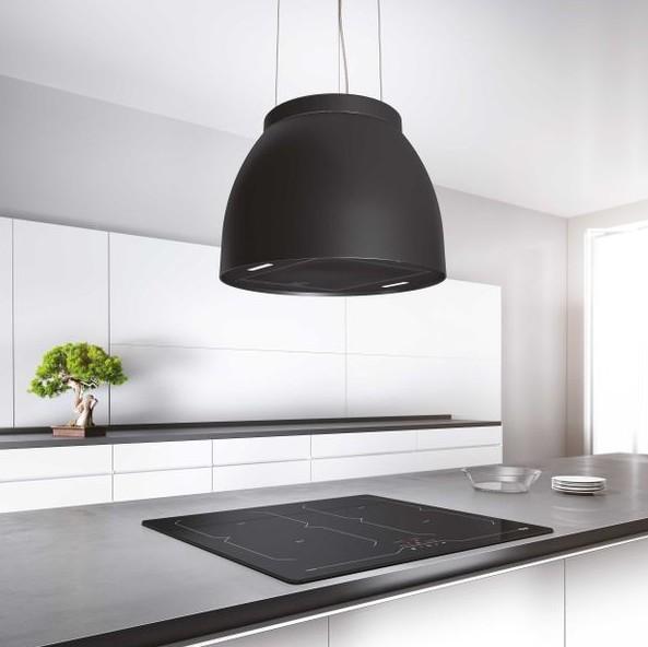 Eico Luna N - Link-2 frithængende wirehængt emhætte - Sort Eico Luna N - Link-2 frithængende wirehængt emhætte - Sort