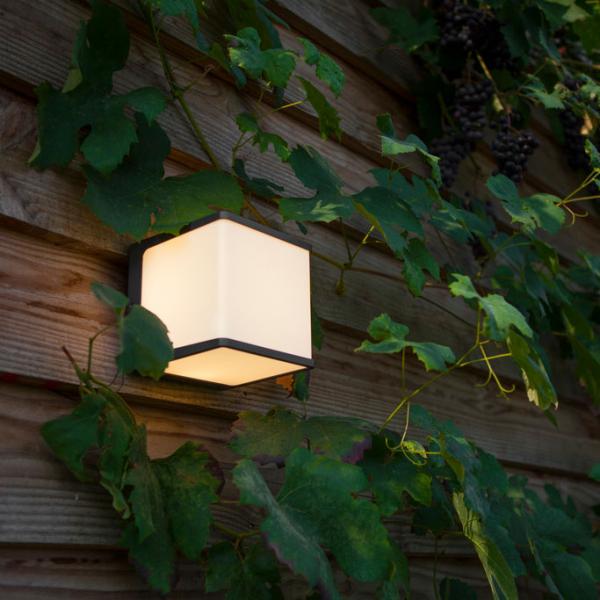 Lutec Architectural Doblo udendørslampe til væg 3000K