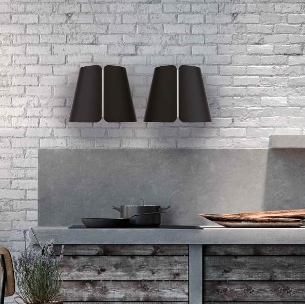 Eico Beat Wall BK Matt emhætte til vægmontering - Sort Eico Beat Wall BK Matt emhætte til vægmontering - Sort