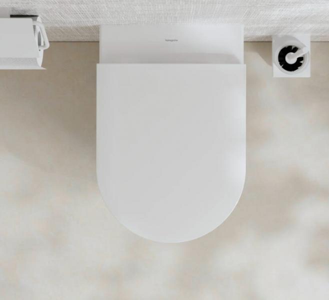 hansgrohe EluPura S væghængt toilet inkl. sæde og antibakteriel glasur hansgrohe EluPura S væghængt toilet inkl. sæde og antibakteriel glasur