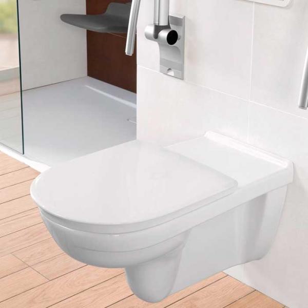 Gustavsberg 4G01 Care rimless væghængt toilet