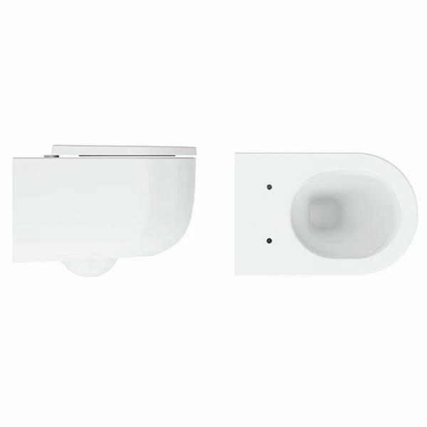 Lavabo Futura rimless væghængt toilet m/Tornadoskyl Lavabo Futura rimless væghængt toilet m/Tornadoskyl