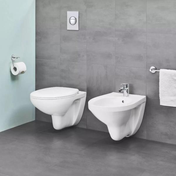 Grohe Bau Rimless væghængt toilet m/softclose sæde Grohe Bau Rimless væghængt toilet m/softclose sæde