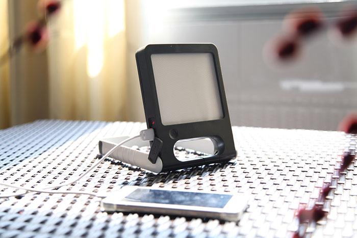 Lutec Padlight Solar udendørslampe m/USB og solceller