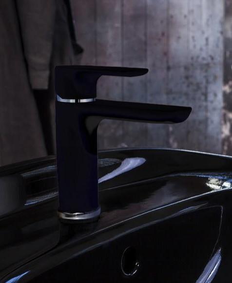 Gustavsberg Estetic håndvaskarmatur u/bundventil - Mat sort Gustavsberg Estetic håndvaskarmatur u/bundventil - Mat sort