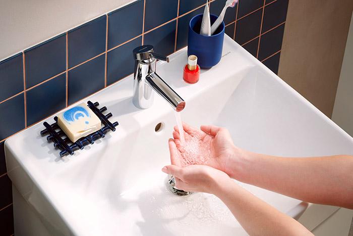 hansgrohe Zesis S håndvaskarmatur 70 CoolStart m/løft-op bundventil - Krom