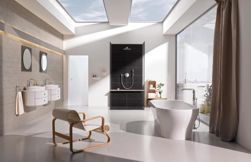 Grohe Essence New L håndvaskarmatur m/bundventil og svingtud - Børstet cool sunrise Grohe Essence New L håndvaskarmatur m/bundventil og svingtud - Børstet cool sunrise