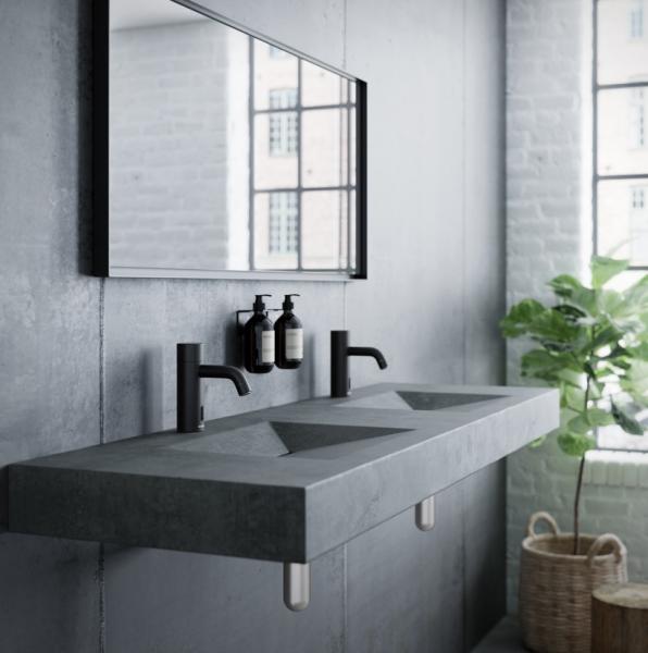 Damixa Silhouet Public Touchless håndvaskarmatur - Matsort Damixa Silhouet Public Touchless håndvaskarmatur - Matsort