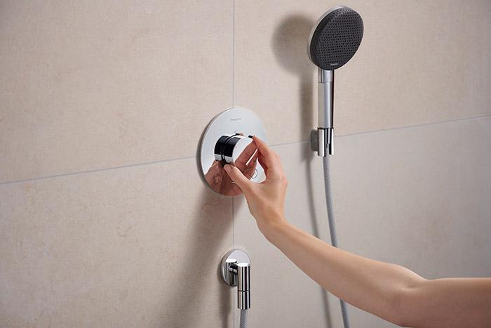 hansgrohe Ecostat Comfort S termostatarmatur til indbygning m/afspærring - 2 udtag - Krom