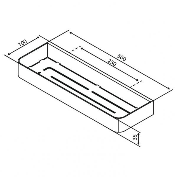 Damixa Zen pakke til bruseren - Børstet messing