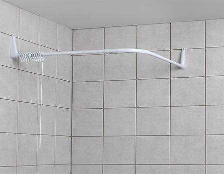 Van Der P Erica2000 Universal forhængsstang 12-i-én 90X90(X90) - Hvid Van Der P Erica2000 Universal forhængsstang 12-i-én 90X90(X90) - Hvid