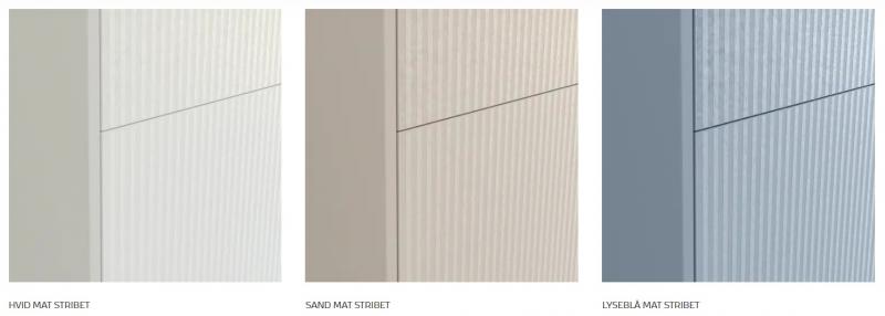 Dansani Mido+ Classic 81 møbelsæt m/Amber vask, 1 skuffe og åbent rum - Striber/mat sand Dansani Mido+ Classic 81 møbelsæt m/Amber vask, 1 skuffe og åbent rum - Striber/mat sand