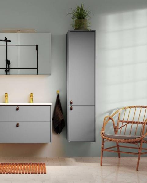 Gustavsberg Artic 40 højskab - Askegrå Gustavsberg Artic 40 højskab - Askegrå