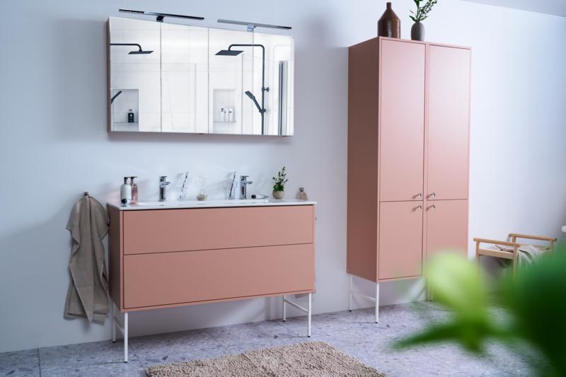 Gustavsberg spejlskab Artic 120 - Fersken Gustavsberg spejlskab Artic 120 - Fersken