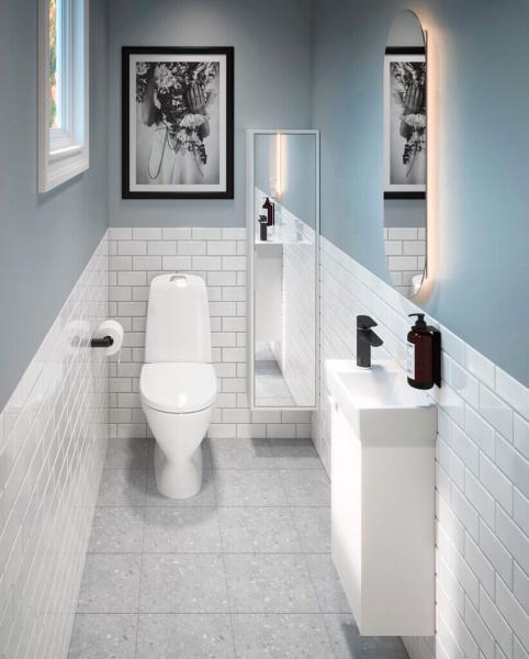 Gustavsberg Artic Small 33 møbelsæt - vask til højre - Hvid/hvid Gustavsberg Artic Small 33 møbelsæt - vask til højre - Hvid/hvid