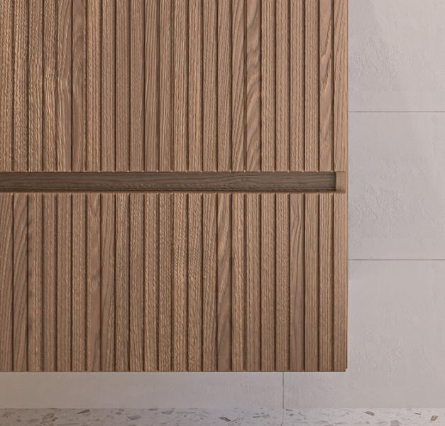 Sanibell Proline 80 møbelsæt m/lameller og 2 skuffer - Terra eg Sanibell Proline 80 møbelsæt m/lameller og 2 skuffer - Terra eg