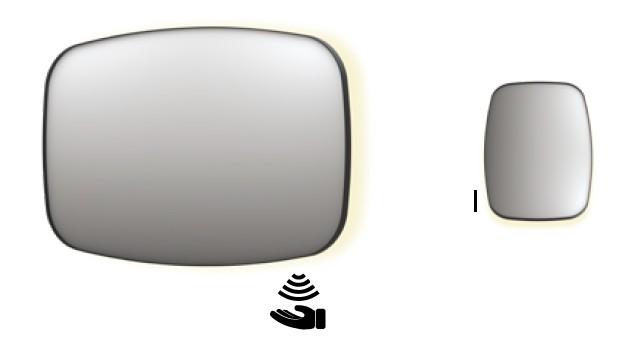 Sanibell Ink SP30 superellipse spejl m/backlight, varme og sensor 120 x 80 cm - Børstet kobber Sanibell Ink SP30 superellipse spejl m/backlight, varme og sensor 120 x 80 cm - Børstet kobber