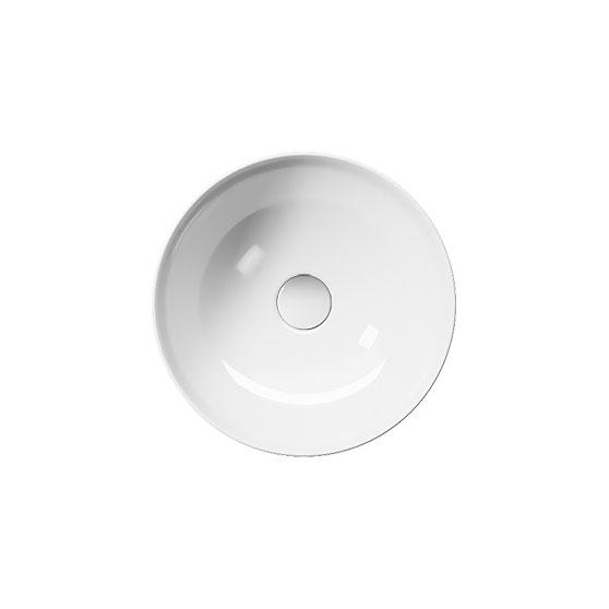 GSI Pura 40 rund fritstående bowlevask - Uden overløb - ExtraGlaze