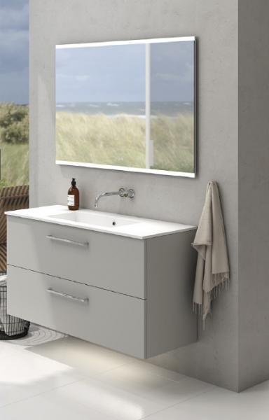 Dansani Panorama spejl med lysstyring - 120 Dansani Panorama spejl med lysstyring - 120