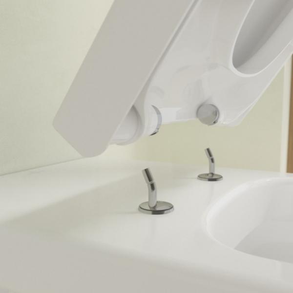 Villeroy & Boch ViCare toiletsæde m/softclose og quick release - Hvid Villeroy & Boch ViCare toiletsæde m/softclose og quick release - Hvid