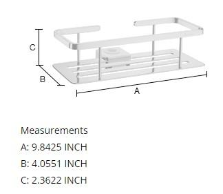 Smedbo Sideline brusehylde til brusestang - Krom Smedbo Sideline brusehylde til brusestang - Krom