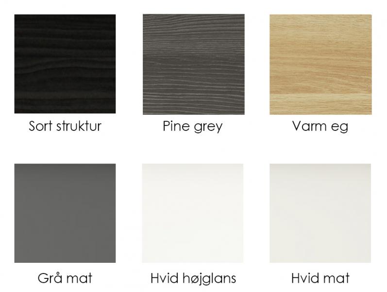 Dansani Mido+ 120 vaskeskab m/1 skuffe - Hvid mat Dansani Mido+ 120 vaskeskab m/1 skuffe - Hvid mat