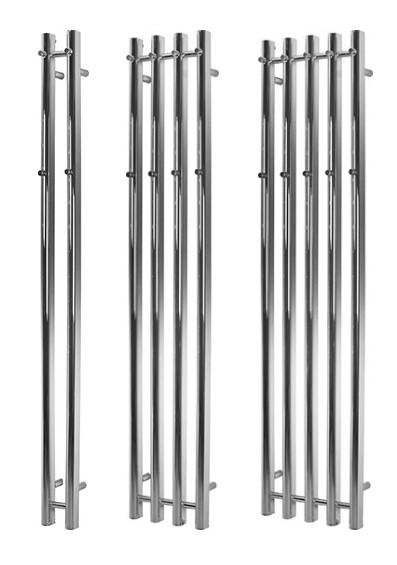 Kriss Vega håndklædetørrer - 33,2x142 cm - Krom Kriss Vega håndklædetørrer - 33,2x142 cm - Krom