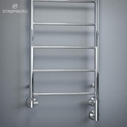 Strømberg Sorano håndklædetørrer til Kombidrift - 50x58 cm - Krom Strømberg Sorano håndklædetørrer til Kombidrift - 50x58 cm - Krom